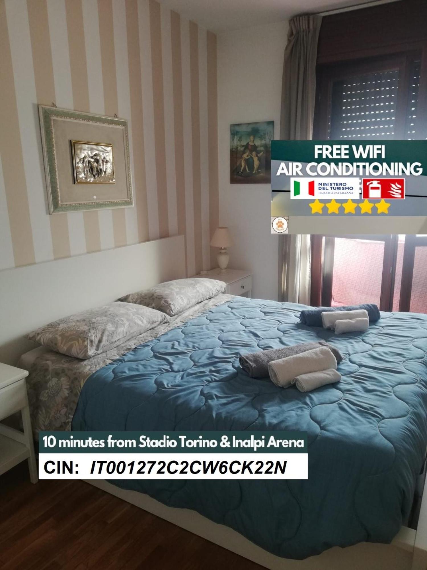 Inalpi Arena - Luxury Apartment Virgilio - Santa Rita - Stadio Olimpico 토리노 외부 사진